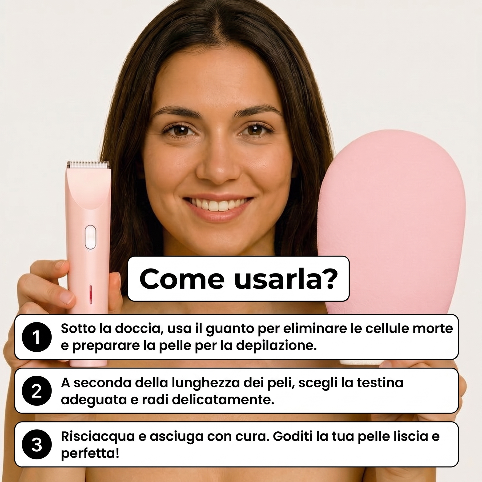 Rasoio 2 in 1 per Bikini e Corpo Fioria™